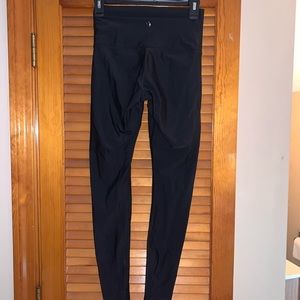 Lululemon Athletica Black Shine Leggings Size 4
